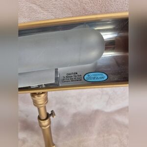 GILBERT Vintage  8"  Gold Traditional Light .Wall Lamp-Wall Fixture. Works